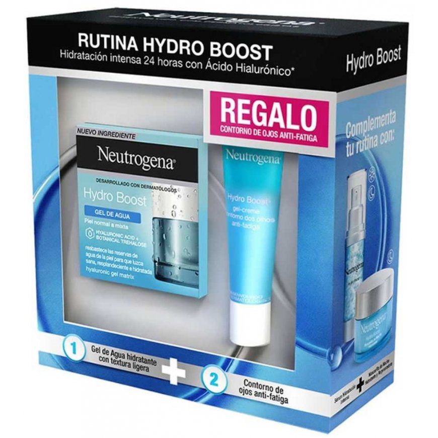 Neutrogena Hydro Boost kosteuttava kasvojen ihonhoitosetti - kerma 50 ml, 2 kpl – 2