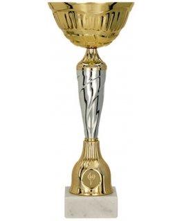 Detail Gold and silver metal cup