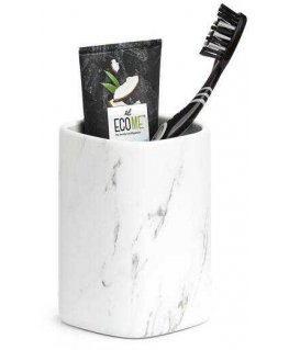 Zeller Ceramic mug for marble toothbrushes