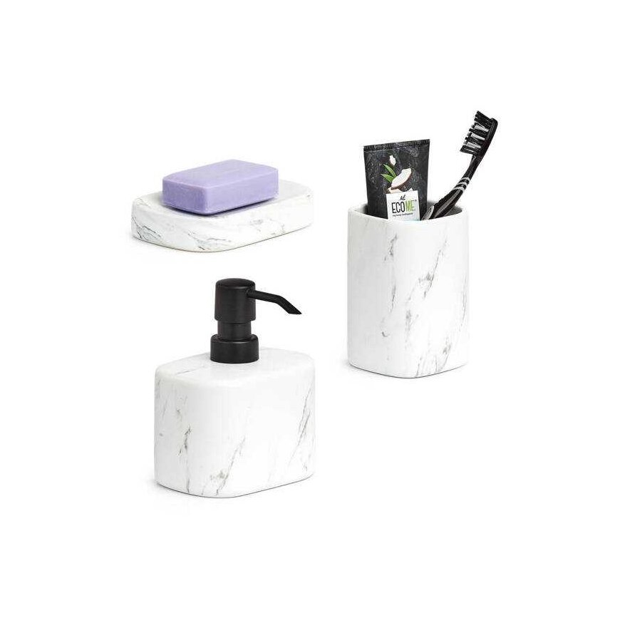 Zeller Ceramic mug for marble toothbrushes – 2