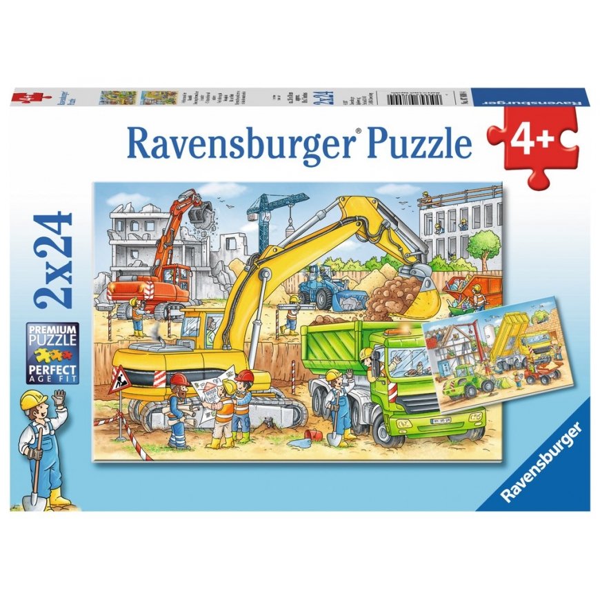 Ravensburger 4005556078004 Puzle 24 pcs Transportlīdzekļi