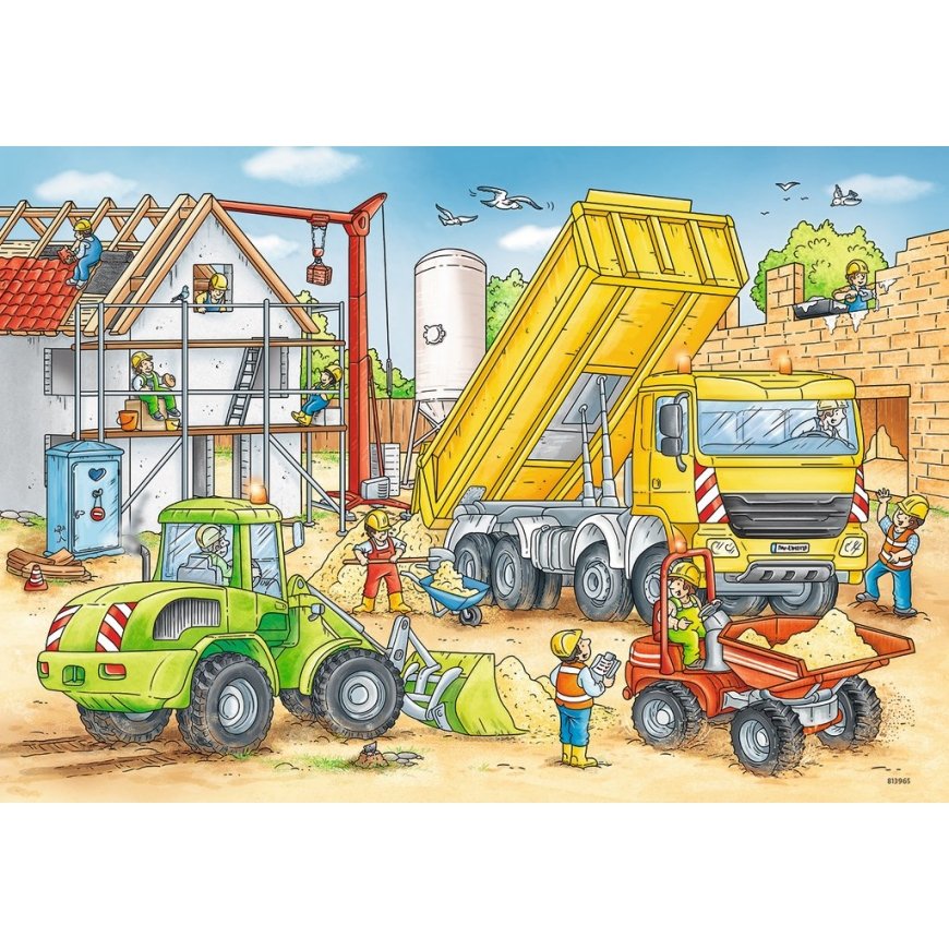 Ravensburger 4005556078004 Pusle 24 tk Sõidukid – 2