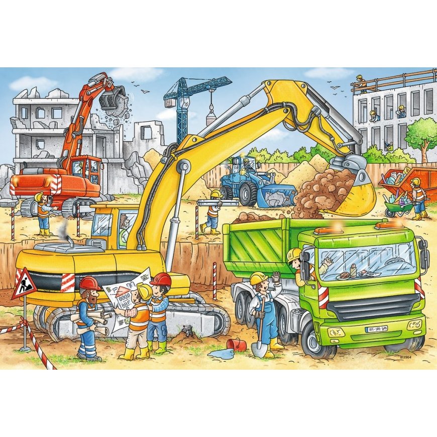 Ravensburger 4005556078004 Составная картинка-головоломка 24 шт Транспортные средства – 3