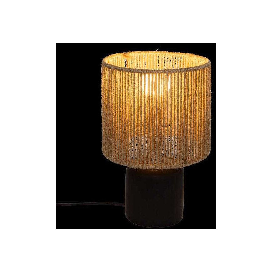 Atmosphera KOBY keraminis stalinis šviestuvas su austu gaubtu, 24 cm – 2