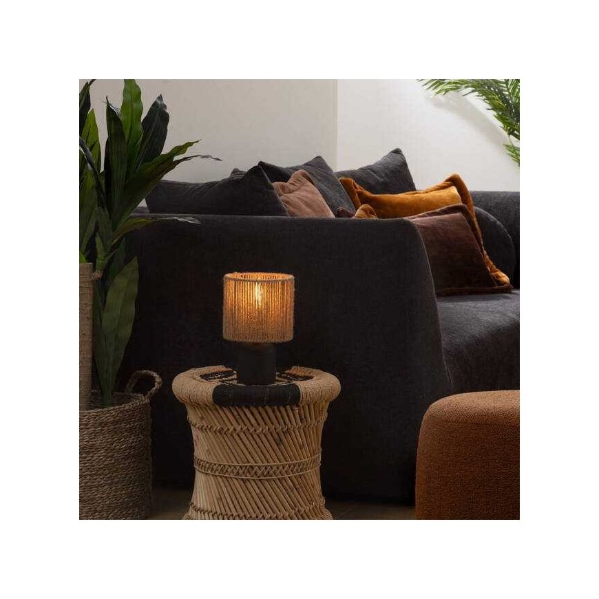 Atmosphera KOBY keraminis stalinis šviestuvas su austu gaubtu, 24 cm – 3