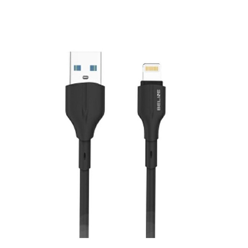 Beline Kabel 25W USB-A|Lightning 1m czarny|black BLNCBL01