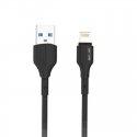 Beline Kabel 25W USB-A|Lightning 1m czarny|black BLNCBL01 Beline Kabel 25W USB-A|Lightning 1m czarny|black BLNCBL01