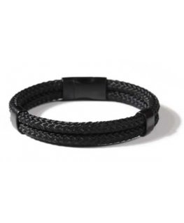 Troli Stilinga juoda apyrankė VSB005 BB-PET