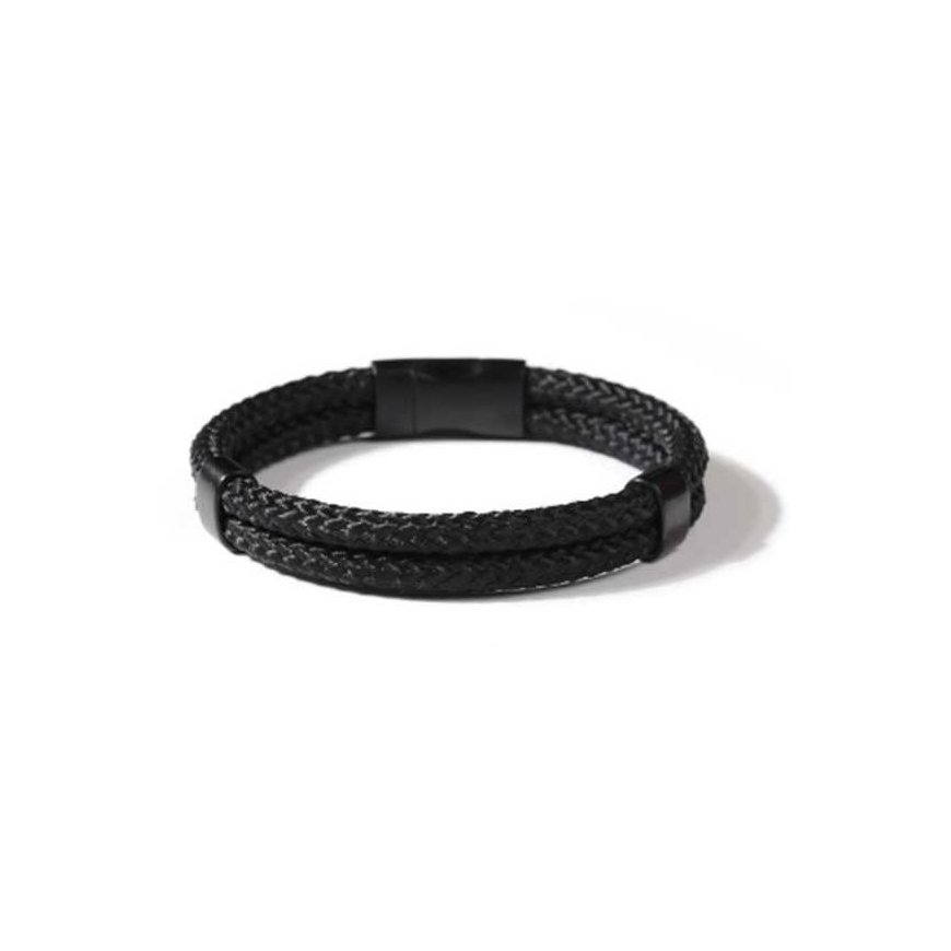 Troli Stylish black bracelet VSB005 BB-PET