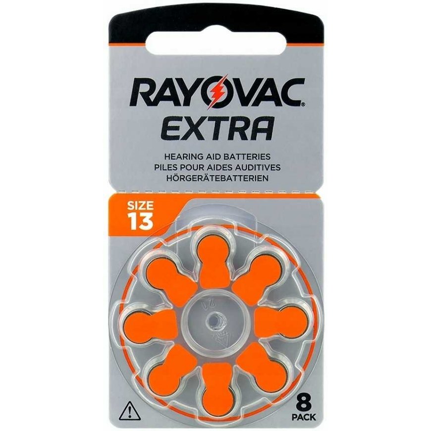 Hearing Aid Batteries Rayovac Extra 13 80 pcs. – 2
