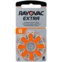 Kuulolaitteiden paristot Rayovac Extra 13 80 kpl. Kuulolaitteiden paristot Rayovac Extra 13 80 kpl.
