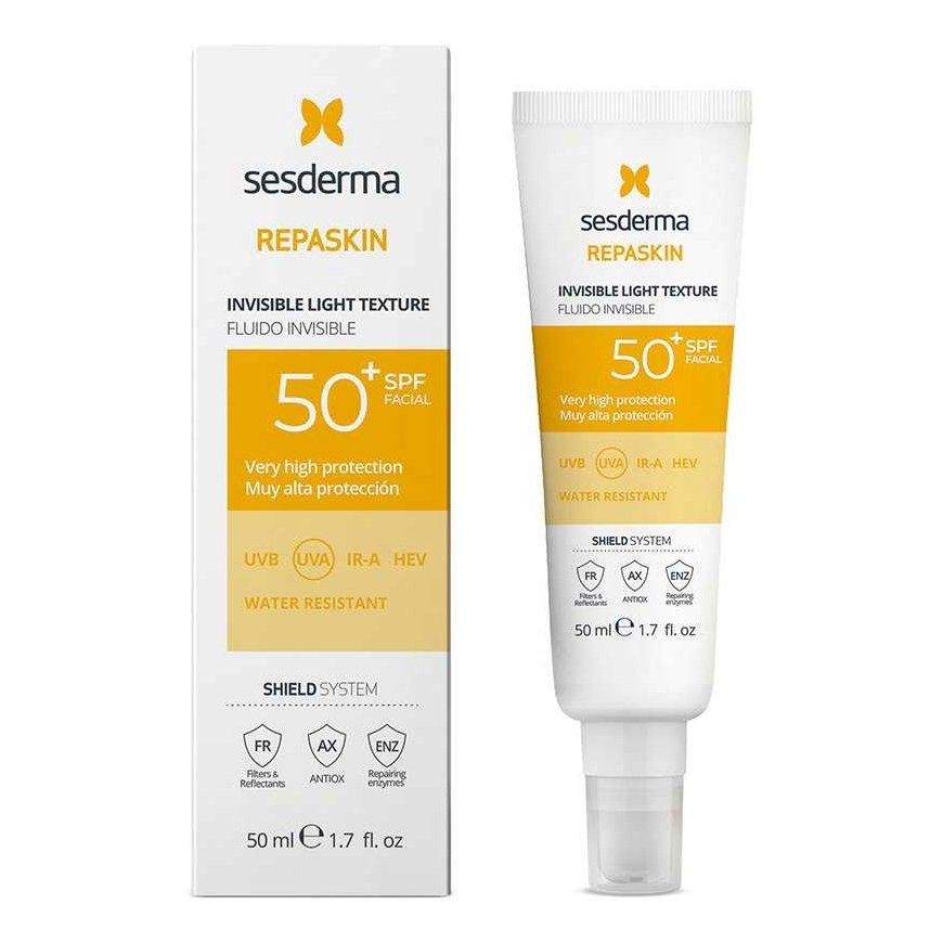 Sesderma Repaskin Invisible Fluid Spf50+ face sunscreen 50ml