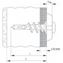 Fischer 024556 varžtai 31 mm 100 vnt Varžtas Fischer 024556 varžtai 31 mm 100 vnt Varžtas