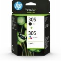 HP 305 2-Pack Tri-color/Black Original Ink Cartridge HP 305 2-Pack Tri-color/Black Original Ink Cartridge