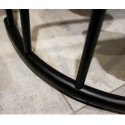 Bathroom Solutions Towel rack, black, 49.5x75cm, metal