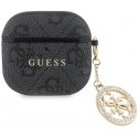 Kotelo Guess 4G Strass Charm AirPods 4 musta Kotelo Guess 4G Strass Charm AirPods 4 musta