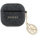 Case Guess 4G Strass Charm AirPods 4 black Case Guess 4G Strass Charm AirPods 4 black