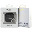 Dėklas Guess 4G Strass Charm AirPods 4 juodos spalvos Dėklas Guess 4G Strass Charm AirPods 4 juodos spalvos