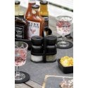 Salt and pepper shakers on a metal stand, Melli, WENKO Salt and pepper shakers on a metal stand, Melli, WENKO