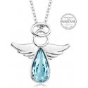 Levien necklace with turquoise crystal Angel Rafael Levien necklace with turquoise crystal Angel Rafael