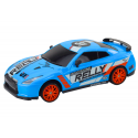 Lean Toys Remote Control R/C Sports Car 1:24 Blue Interchangeable Wheels Lean Toys Remote Control R/C Sports Car 1:24 Blue Interchangeable Wheels