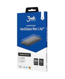 Tempered glass 3mk HardGlass Max Lite Black for Honor 200 Lite