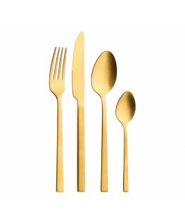 DOMINO GOLDEN SOUL 24-daļīgs galda piederumu komplekts