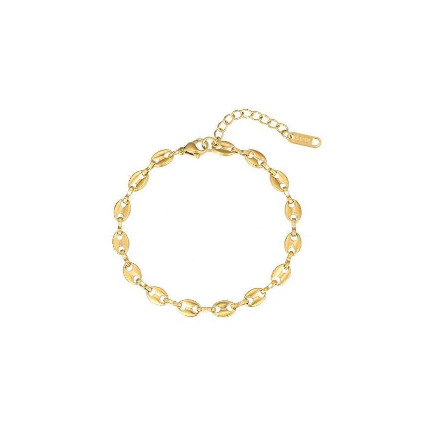 Troli Timeless gold-plated women's jewelry set (necklace, bracelet) – 2