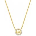 Michael Kors Fashion kullattu kaulakoru kuutiozirkonialla MKC1726CZ710 Michael Kors Fashion kullattu kaulakoru kuutiozirkonialla MKC1726CZ710