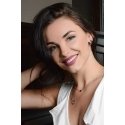 Troli Double Necklace with Steel Pendant Rings Troli Double Necklace with Steel Pendant Rings
