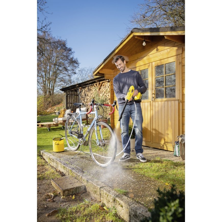 Kärcher KHB 4-18 survepesur Püstine Patarei 170 l/h Must, Kollane – 4