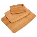 Excellent Houseware Pjaustymo lenta bambukinė 3 vnt.