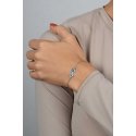 Brilio Silver Sidabrinė apyrankė su Mėlyna Opal Infinity BRC208WB Brilio Silver Sidabrinė apyrankė su Mėlyna Opal Infinity BRC208WB