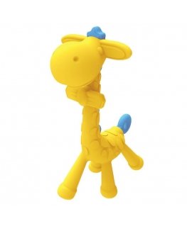 Teether EDISONmama "Giraffe", from 3 months, blue, T43005