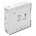 Qoltec DIN rail power supply | 24W | 24V | 1A | White | Slim Qoltec DIN rail power supply | 24W | 24V | 1A | White | Slim