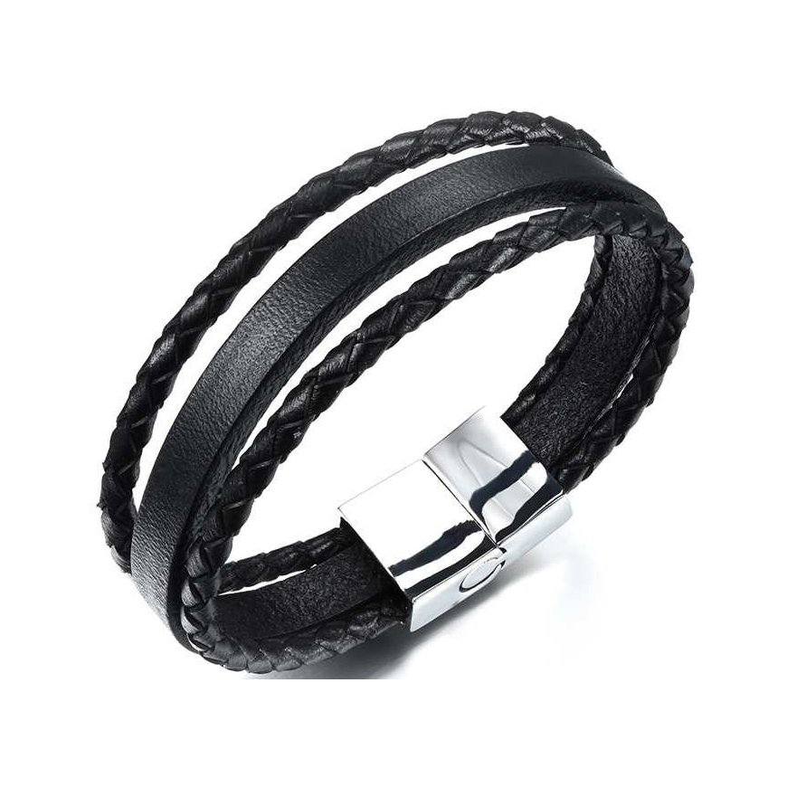 Troli Apyrankė iš trijų odinių dirželių Swater