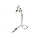 Inakustik 004104015 audio kabelis 1,5 m 3.5mm Sudrabs, Balts