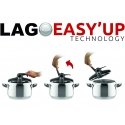 Lagostina Mia Lagoeasy'up 7 L Nerūsējošs tērauds Lagostina Mia Lagoeasy'up 7 L Nerūsējošs tērauds