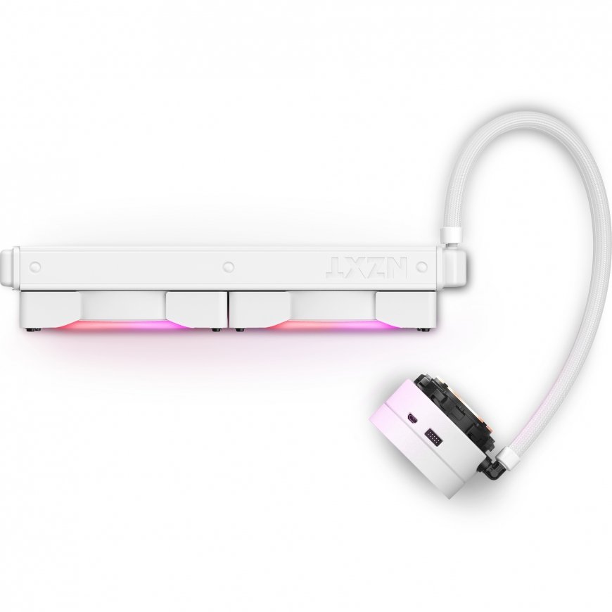 NZXT Kraken X63 RGB Procesorius Universalusis skystinis aušintuvas 14 cm Balta – 2