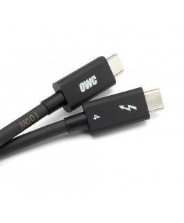 OWC OWCCBLTB4C1.0M Thunderbolt-kaapeli 1 m 40 Gbit/s musta