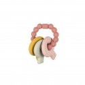 Rubo Toys Little Dutch Silicone Teething toy keychain pink