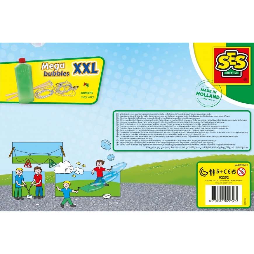 SES Creative Mega bubbles XXL Soap bubbles – 2