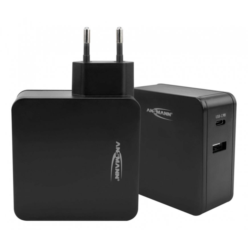Ansmann 254PD Universaalne Must Vahelduvvool Hoonesisene