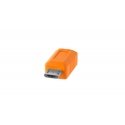 Tether Tools CUC2515-ORG USB cable USB 2.0 4.6 m USB C Micro-USB B Orange Tether Tools CUC2515-ORG USB cable USB 2.0 4.6 m USB C Micro-USB B Orange