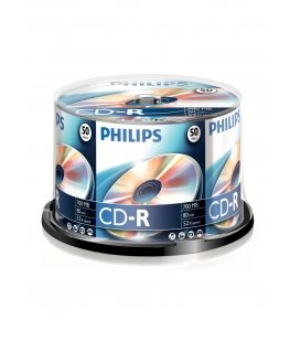 Philips CR7D5NB50/00 neįrašytas CD diskas CD-R 700 MB 52x 50 vnt