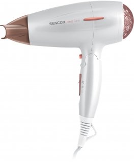 Sencor SHD 7200GD hiustenkuivain 2000 W Kulta, Valkoinen