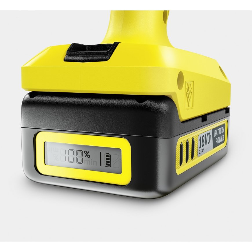 Kärcher KHB 18-44 survepesur Püstine Patarei 170 l/h Must, Kollane – 2