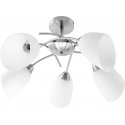 Activejet Classic chandelier pendant ceiling lamp NIKITA nickel 5xE27 for living room Activejet Classic chandelier pendant ceiling lamp NIKITA nickel 5xE27 for living room
