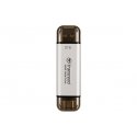 Transcend ESD310 1 TB USB Type-A / USB Type-C Sudrabs Transcend ESD310 1 TB USB Type-A / USB Type-C Sudrabs