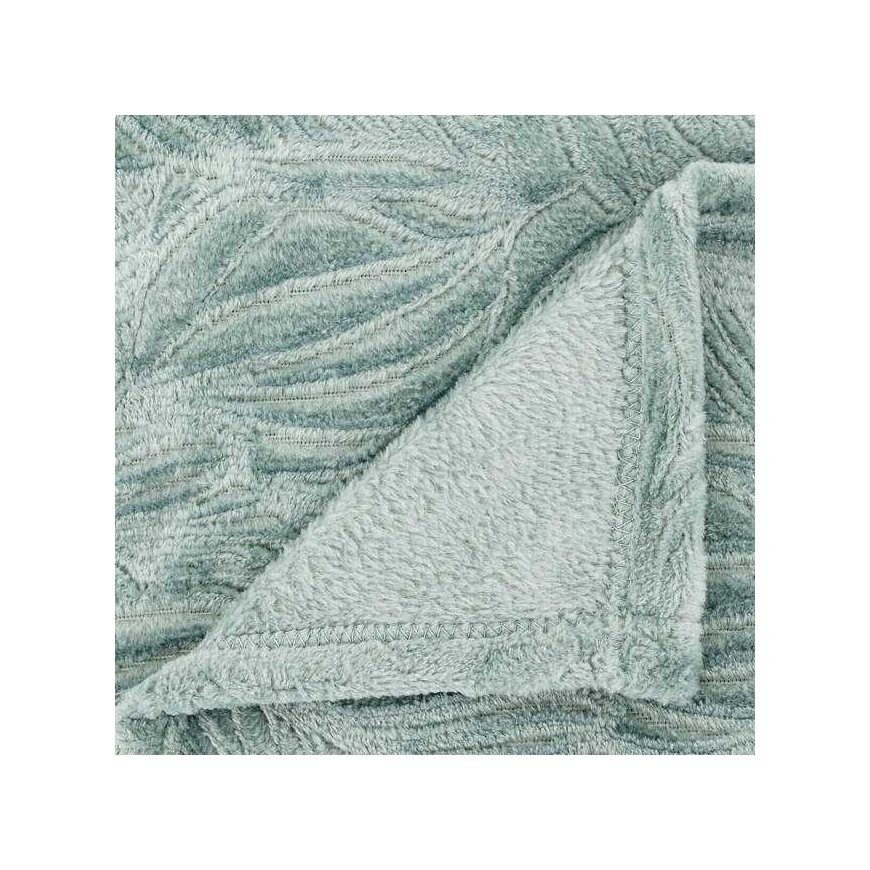 Atmosphera RYO leaf pattern blanket, 180 x 230 cm – 2